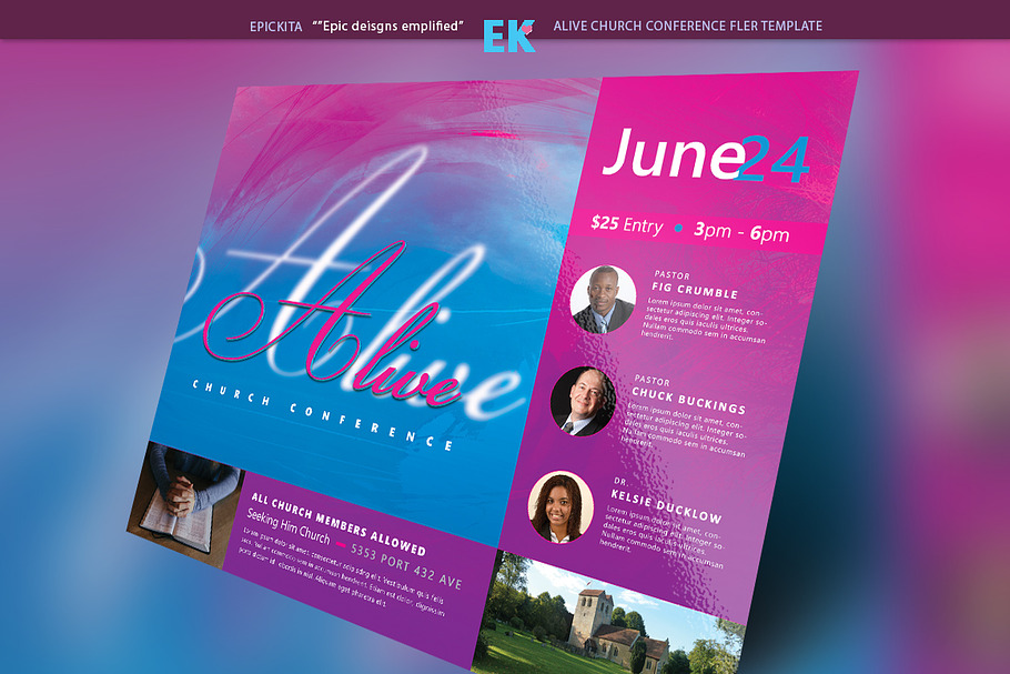 Alive Church Conference Flyer