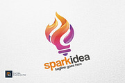 Spark Idea / Fire - Logo Template