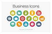 Circle Icons: Business