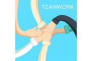 Business people teamwork concept