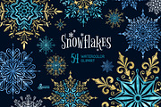 Snowflakes. Winter collection