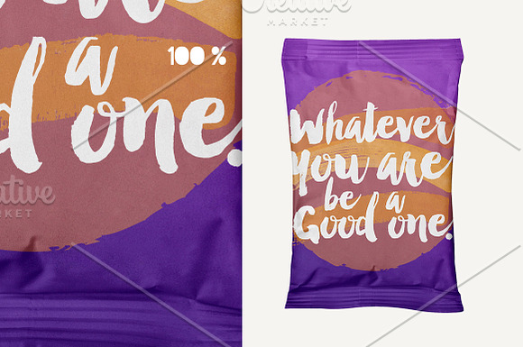 Paper Bag Package Mock-up in Product Mockups - product preview 3
