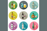 Beverages icons