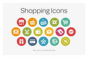 Circle Icons: Shopping