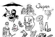 Japan symbols