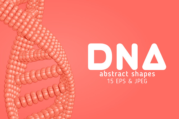 15 Abstract DNA Shapes in Objects - product preview 3
