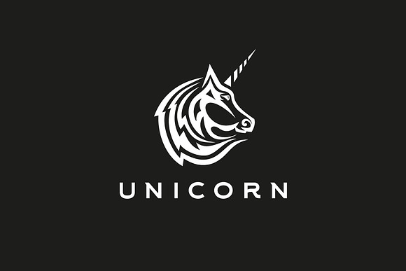 Unicorn in Logo Templates - product preview 2