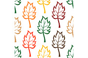 Seamless background pattern of color