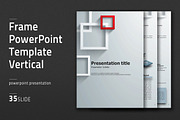 Frame PowerPoint Template Vertical