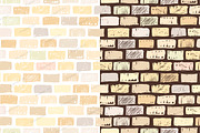 Brick wall seamless pattern backdrop