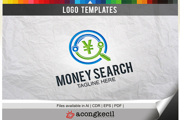 Money Search in Logo Templates - product preview 1