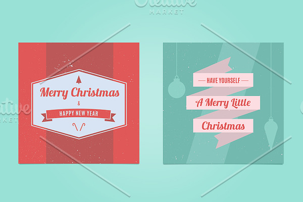Vintage Christmas Greeting Cards