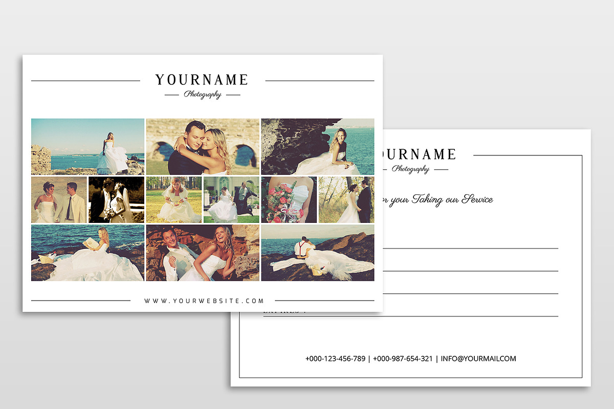 Gift Card Photo Marketing Template in Card Templates - product preview 8