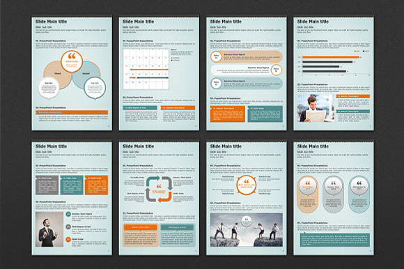 Message PPT Template Vertical in PowerPoint Templates - product preview 3