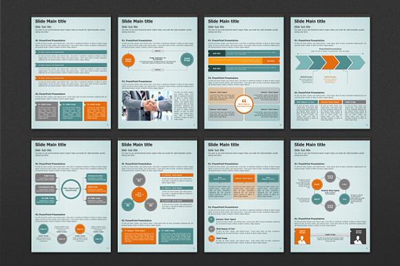 Message PPT Template Vertical in PowerPoint Templates - product preview 4