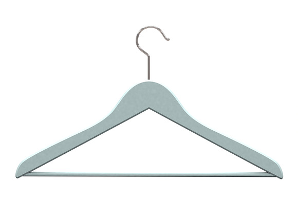Clothes Hanger in Illustrations - product preview 1