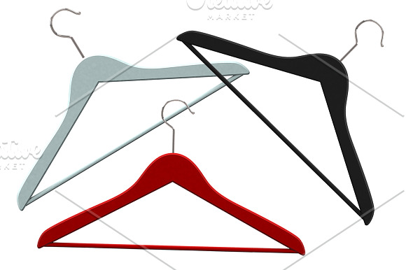 Clothes Hanger in Illustrations - product preview 3
