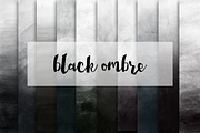 Black ombre watercolor backgrounds