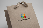 Health Investment Logo Template