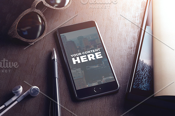 7 PSD Mock-ups in Mobile & Web Mockups - product preview 2