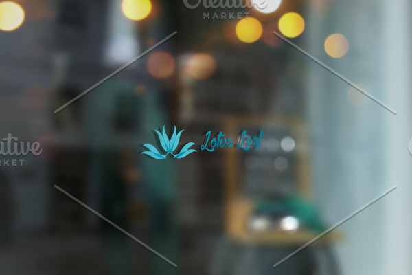 Lotus Leaf Logo Template