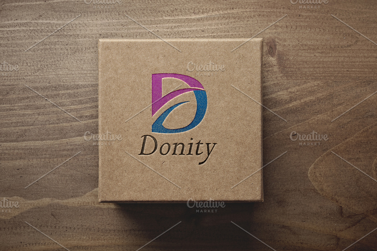 Donity Logo Template in Logo Templates - product preview 8