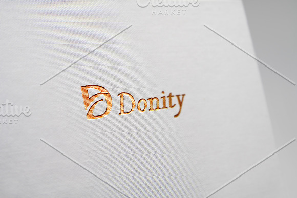 Donity Logo Template in Logo Templates - product preview 1