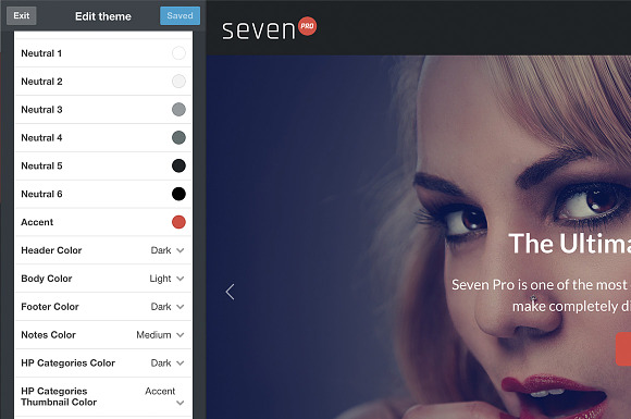 Seven Pro Tumblr Theme in Tumblr Themes - product preview 4