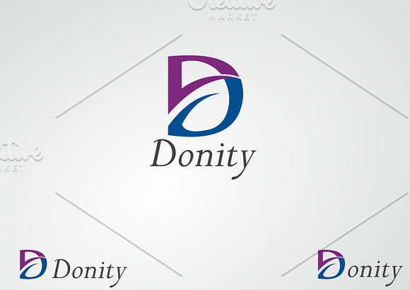 Donity Logo Template in Logo Templates - product preview 4