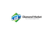 Diamond Market Logo Template
