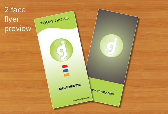 Flyer mockup templates in Print Mockups - product preview 3