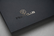 Fight Club Logo Template