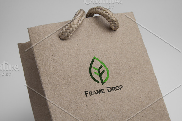 Frame Drop Logo Template in Logo Templates - product preview 1