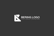 B Letter Bering Logo Template
