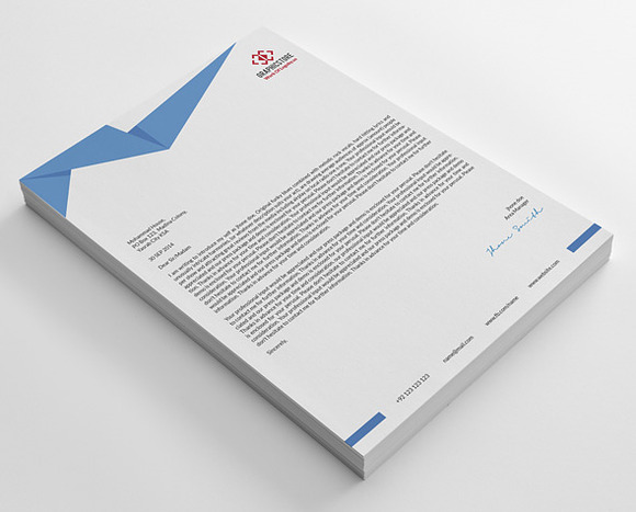 Letterheads Template in Stationery Templates - product preview 1