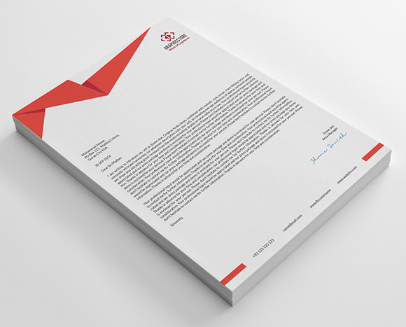 Letterheads Template in Stationery Templates - product preview 3