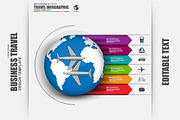 World Travel Business Infographic