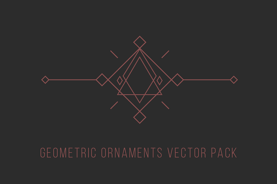 Geometric Ornaments Vector Pack in Objects - product preview 8