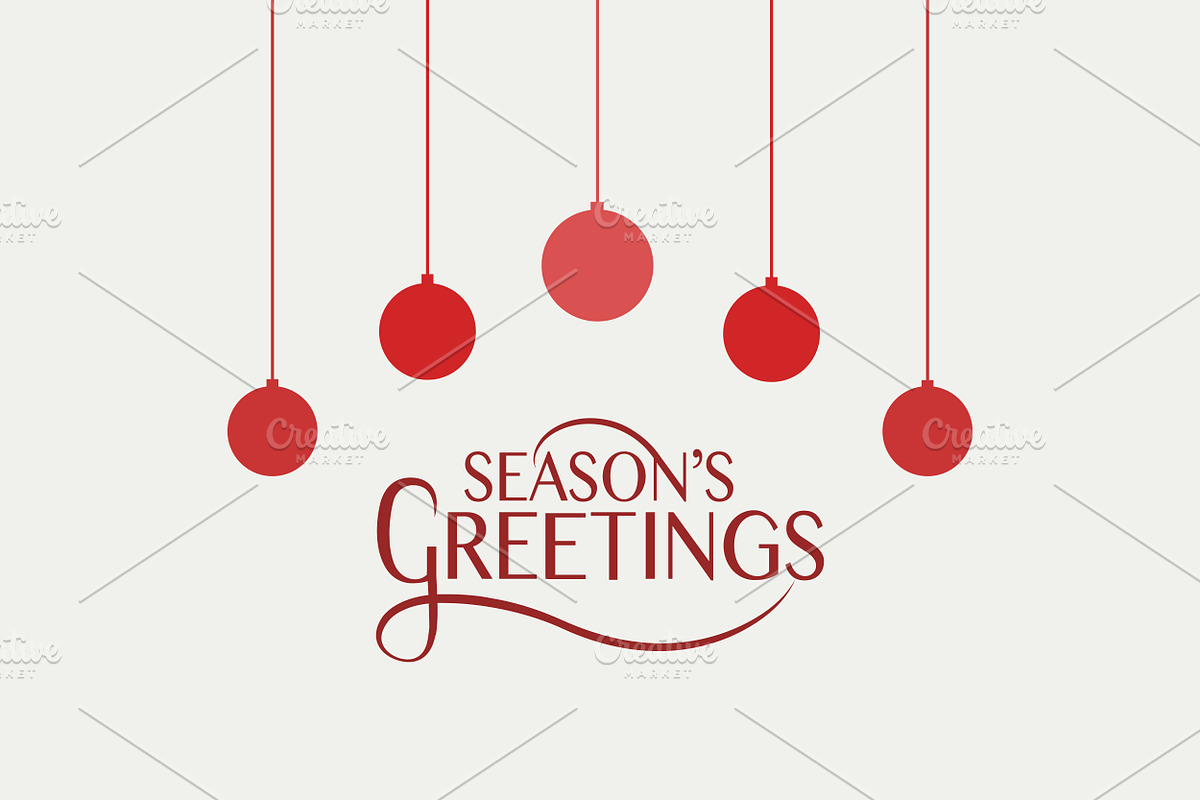 Season's Greetings Card Template in Card Templates - product preview 8