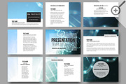 Set of 45 templates for presentation