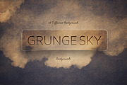 Grunge SKY Backgrounds-Golden style
