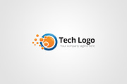 Tech Logo Design Template