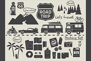 Road trip design elements