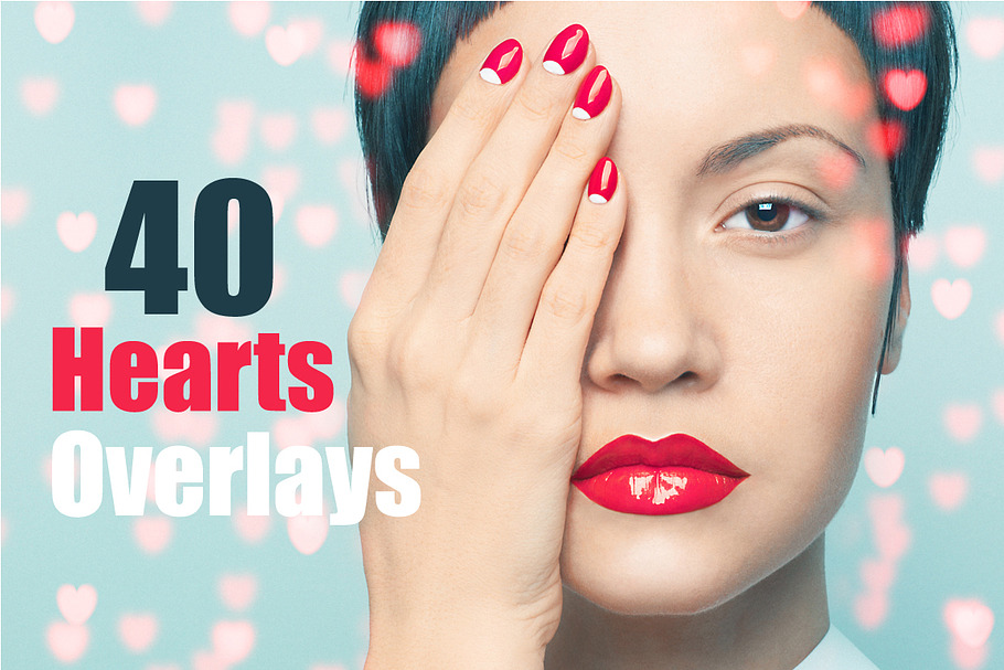 Hearts overlays in Photoshop Layer Styles - product preview 8