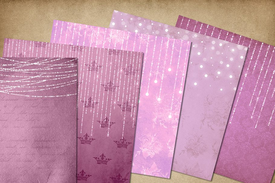 Enchanted Pink Backgrounds in Textures - product preview 8