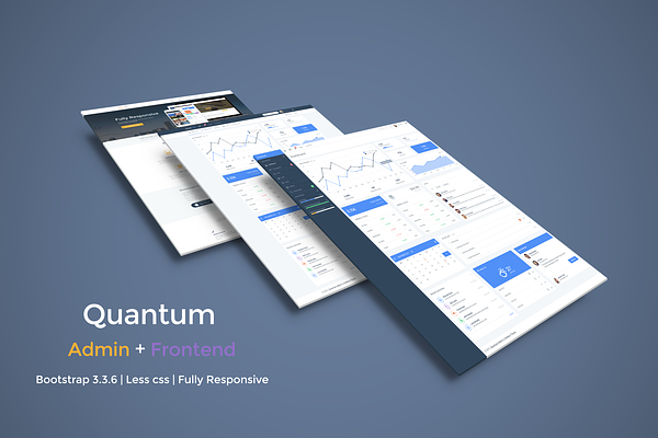 Quantum Admin Frontend Creative Bootstrap Themes Creative