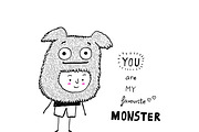 You are my favourite Monster