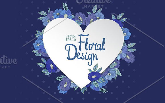 Floral frames set in Illustrations - product preview 2