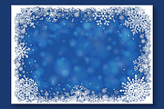 Vector Blue Christmas Backgrounds