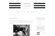 Blogger Theme - Stripes Classis